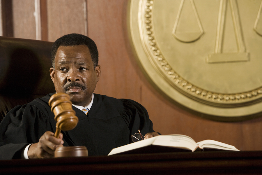 Judge Adjoins Court